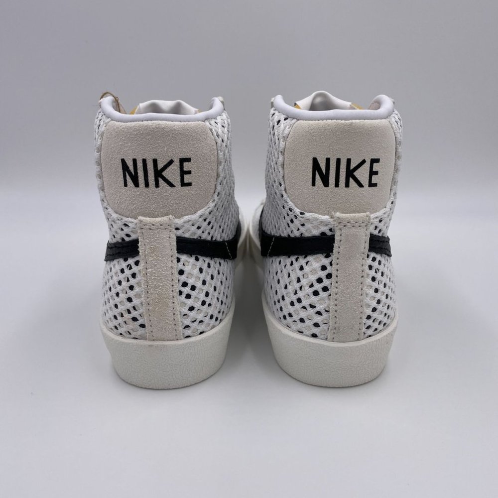 Nike Blazer Mid '77 Black / White Womens Shoes - Picture 4 of 9